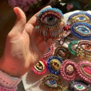 Handmade Boho beaded earrings 4